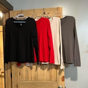 LOT/4 SONOMA TEES-LG